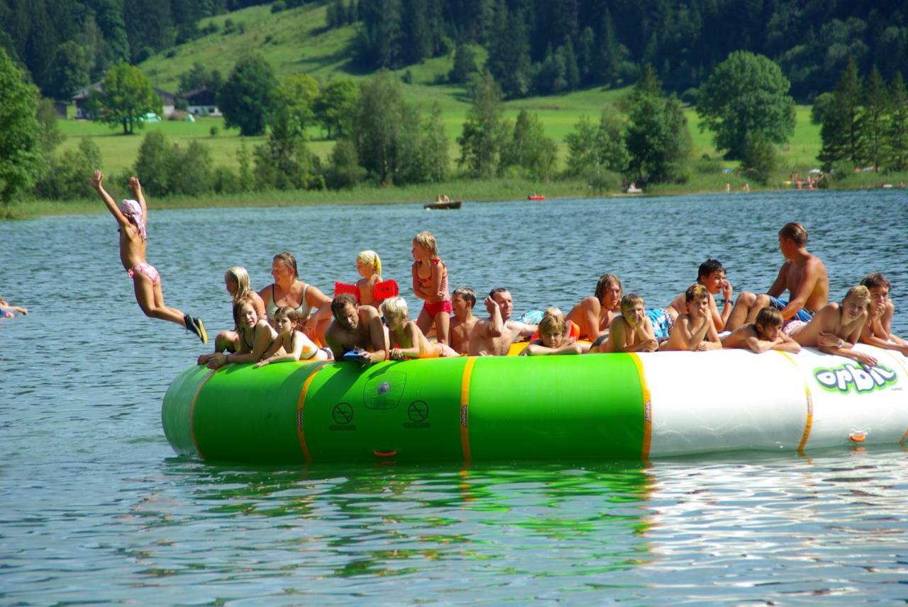 Bio- Bauernhof Obermaurach Apartment Walchsee Bagian luar foto