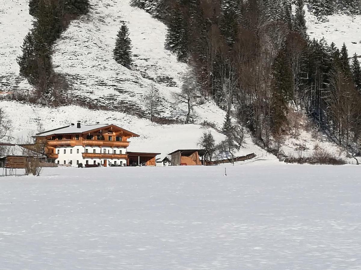 Bio- Bauernhof Obermaurach Apartment Walchsee Bagian luar foto