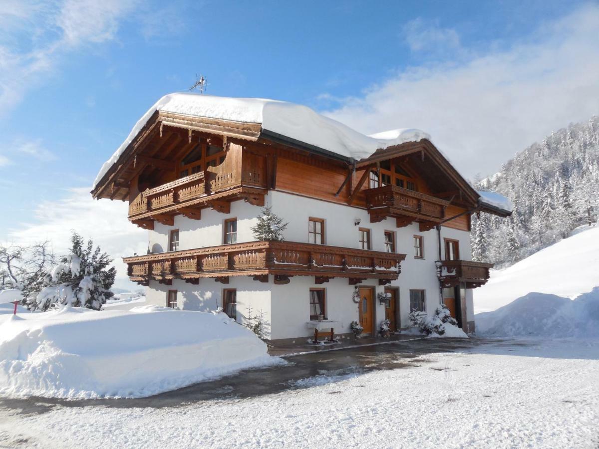 Bio- Bauernhof Obermaurach Apartment Walchsee Bagian luar foto